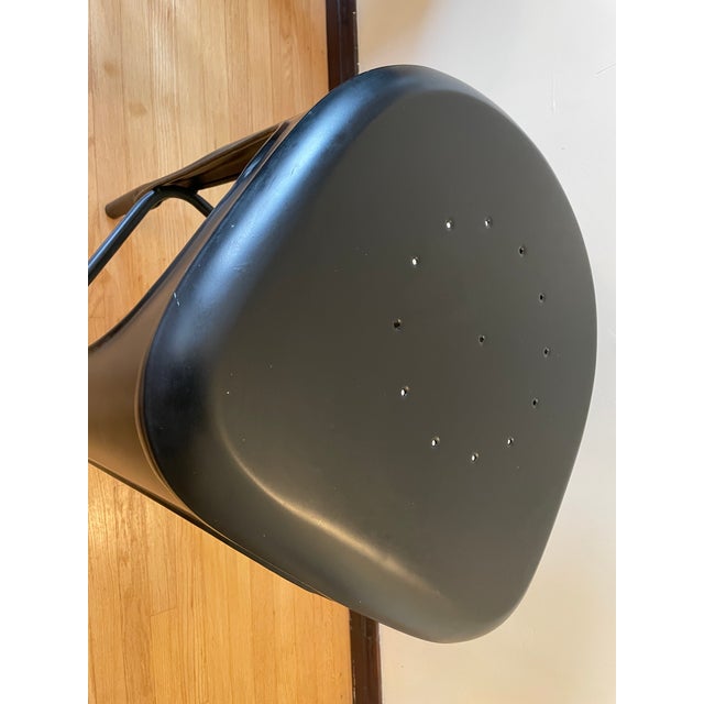 Industrial Restoration Hardware Remy Bar Stools - Set of 3 For Sale - Image 3 of 8