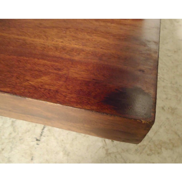 Vintage Rosewood & Lucite Coffee Table For Sale In New York - Image 6 of 6