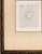 Mid 19th Century Antique French Édouard Manet Etching Portrait of Charles Baudelaire in Profile Framed For Sale - Image 5 of 14