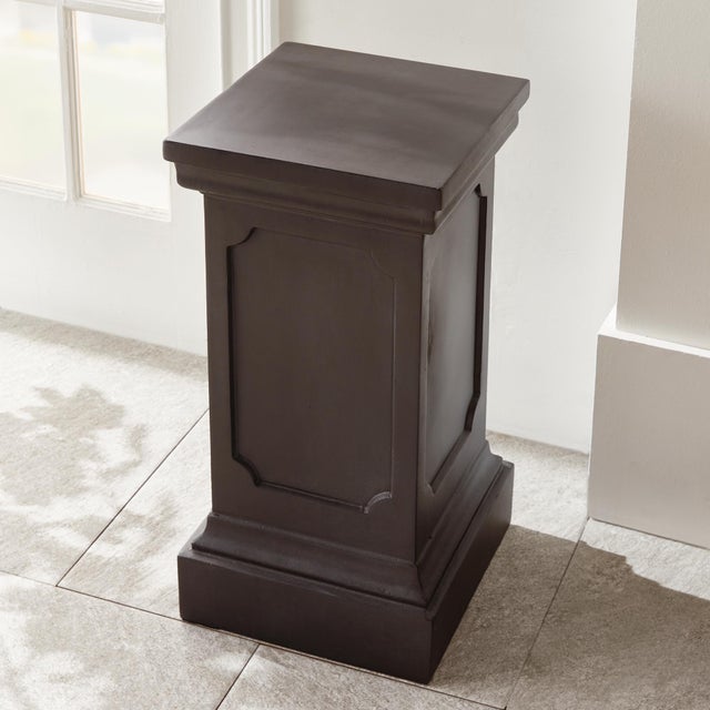 Sculpture Materials Fibreclay Chambers Pedestal Short For Sale - Image 7 of 8