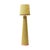Contemporary Winnie Floor Lamp in Rattan with Wood and Printed Cotton by Popus Editions For Sale - Image 3 of 6