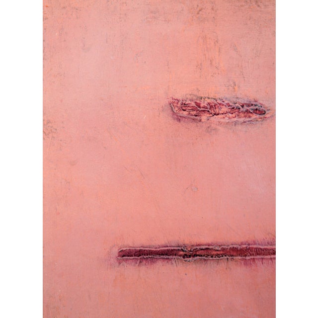 Deadpan Pink - Monoprint Ev on Paper by Heather Speck For Sale - Image 4 of 5