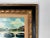 Wood Vintage Marx Parisian River Landscape Scene Oil Painting, Framed For Sale - Image 7 of 11