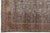 Traditional 19th Century Antique Mahal Wool Rug With Muted Terracotta & Indigo Palette For Sale - Image 3 of 11