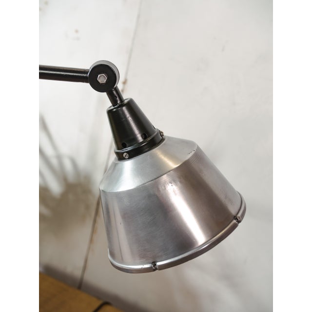 Bauhaus 1950s R1 Black Desk Light from Midgard, 1950s For Sale - Image 4 of 15