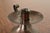 Roycroft Arts & Crafts Hammered Copper Handled Candlesticks, Pair For Sale In South Bend - Image 6 of 10