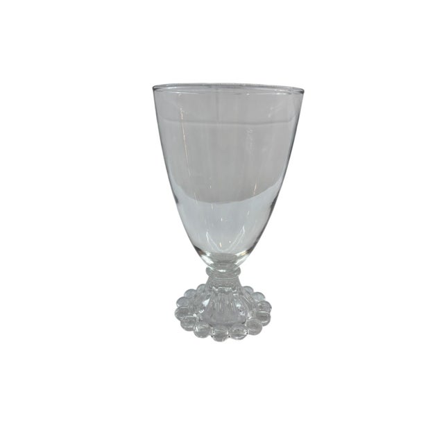 Glass Mid 20th Century Anchor Hocking Berwick "Boopie" Water Goblets- Set of 25 For Sale - Image 7 of 13