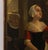Eugene Van Hove (Dutch, 1869-?), Woman Admiring a Candlestick in an Interior Scene, Oil on Canvas Mounted on Panel, 19th...