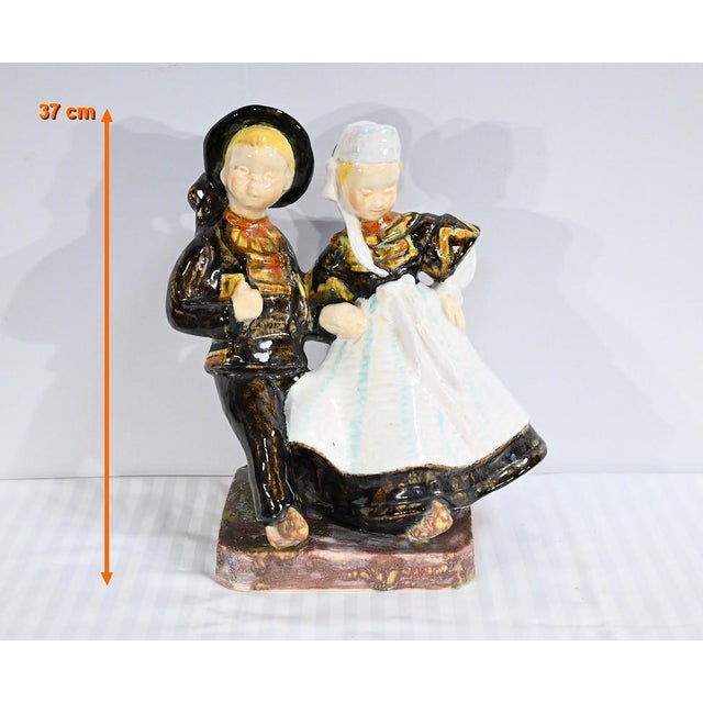 Earthenware Sculpture by Bel Delcourt, 1960 For Sale - Image 13 of 18