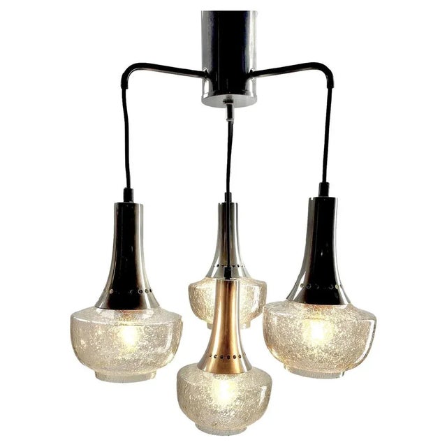 Vintage Iconic Cascade Lamp attributed to Raak Nederland, Amsterdam, 1960s For Sale - Image 13 of 13