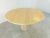 Mid-Century Modern Italian Round Travertine Dining Table, 1970s For Sale - Image 3 of 11