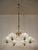 Mid-Century Murano Glass 6-Light Chandelier attributed to Archimede Seguso for Seguso Vetri d'Arte, 1940s For Sale - Image 10 of 14