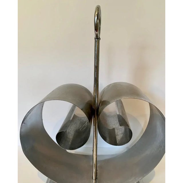 Norman Bel Geddes Norman Bel Geddes Magazine Rack For Sale - Image 4 of 8