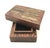 Handcrafted Indian Wood & Brass Inlay Ring or Trinket Box For Sale In Miami - Image 6 of 11