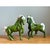 Vintage Green Ceramic Horse Figurines For Sale - Image 10 of 12
