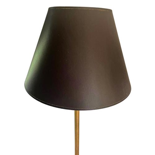 Black Neoclassical French Bronze Tripod Claw Feet Floor Lamp in the Style of Maison Jansen, Circa 1940 For Sale - Image 8 of 9