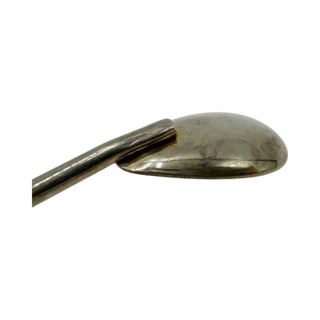 Metal Vintage the 21 Club Nyc Restaurant Cocktail Spoon Stirrer Barware For Sale - Image 7 of 8