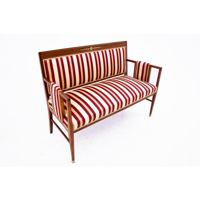 Antique Walnut Salon, 1890, Set of 3 For Sale - Image 4 of 18