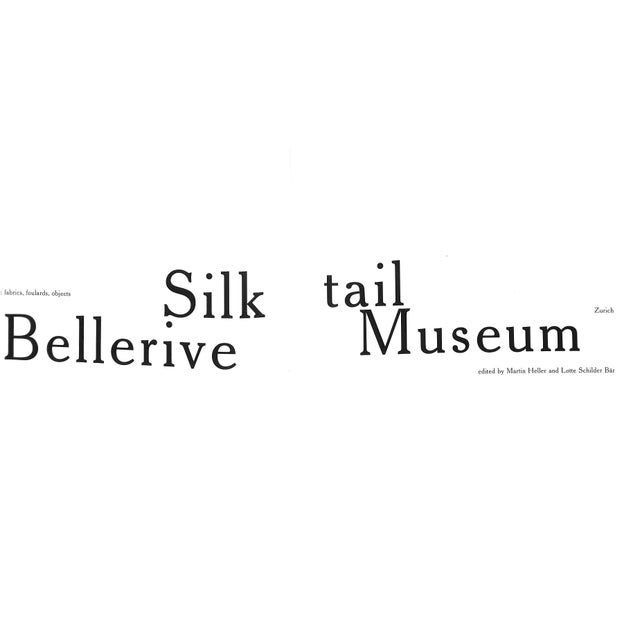 "Silk Tail: Bellerive Museum" 1998 Heller, Martin and Lotte For Sale - Image 13 of 15