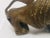 Vintage African Cast-Bronze Sculpture of a Stylized Mythical Lion For Sale - Image 11 of 13
