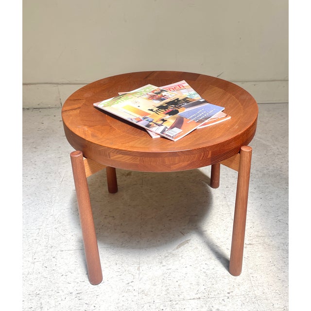 1960s 1960s Danish Flip Top Table Attributed to Jens Quistgaard For Sale - Image 5 of 10