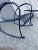 Metal Woodard Salterini Attributed Wrought Iron Patio Balcony Rocking Rocker Chair Small Accent Table For Sale - Image 7 of 10