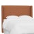 Jordan Full Wingback Headboard in Zuma Terracotta For Sale