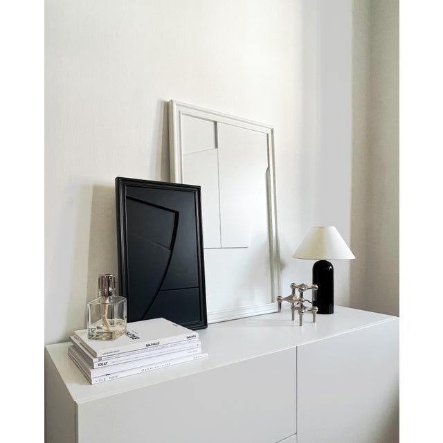 Likya Verge Wooden Wall Art in White by Likya Atelier For Sale - Image 6 of 9