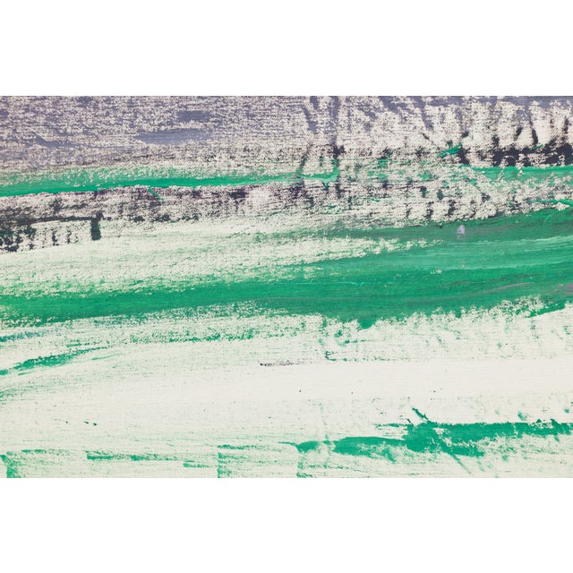 Paint "Marking the Shadows of Passing Trains / 12:14-12:43pm" Contemporary Acrylic Painting by Simon Findlay For Sale - Image 7 of 9