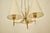 1950s Mid-Century Brass 3-Light Chandelier, 1950s For Sale - Image 5 of 18