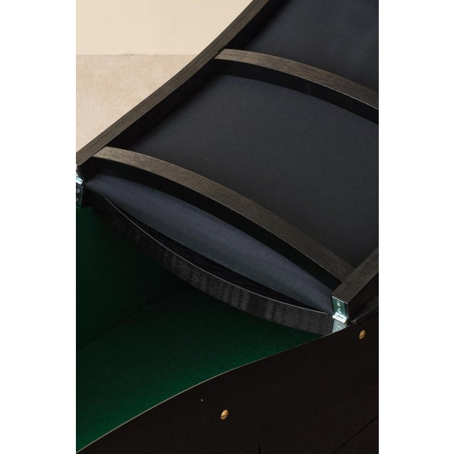 Brass and Leather Chaise Lounge by Mats Theselius, 1990s For Sale - Image 11 of 12