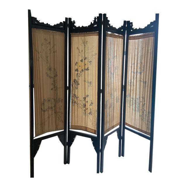 Vintage Asian Room Divider Chairish