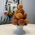 Vintage Mid Century Italian Majolica Orange Topiary Centerpiece For Sale - Image 11 of 12
