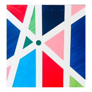 Colours of Life Abstract Modern Acrylic Painting by Shabs Beigh For Sale