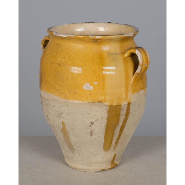 Early 20th Century French Terracotta Vase or Pot À Confit 12"h For Sale - Image 5 of 11