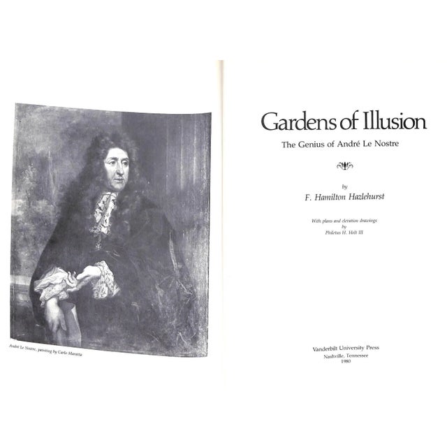HAZLEHURST, F. Hamilton [418] pp. Vanderbilt University Press 1980 10 7/8" x 7 3/4" André Le Nôtre (12 March 1613 – 15...