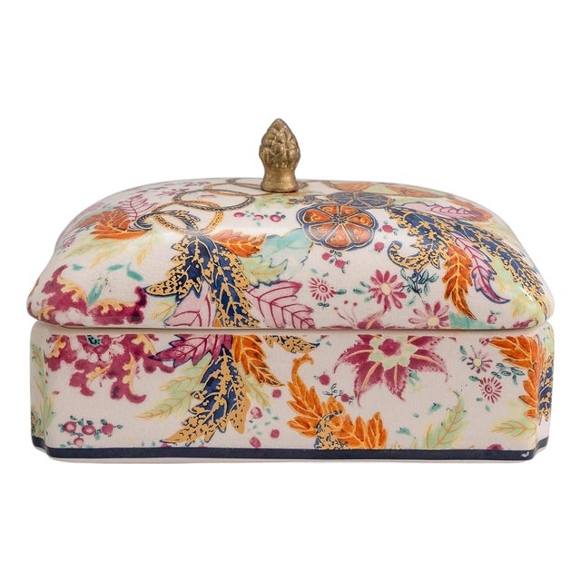 Williamsburg for Port 68 Tobacco Leaf Box For Sale