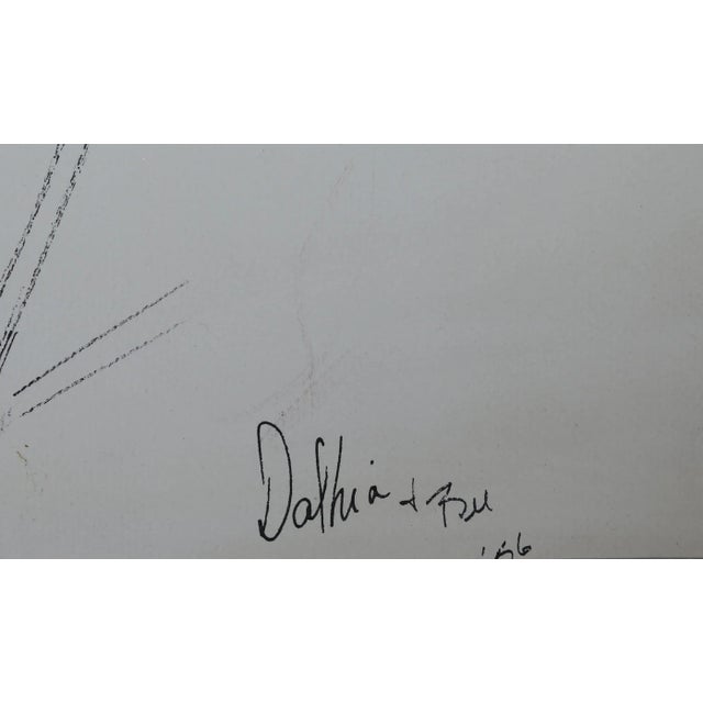 Dahlia and Bee Charles Blaze Vukovich American (1918–1986) Date: 1956 Ink and Watercolor on Paper Size: 15.5 x 10 in....