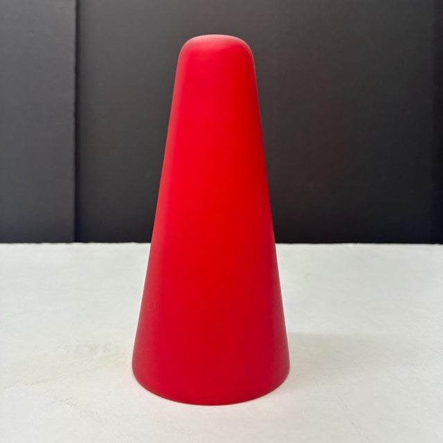 1980s Vianne Glass Bullet Light Shade | France For Sale - Image 5 of 5