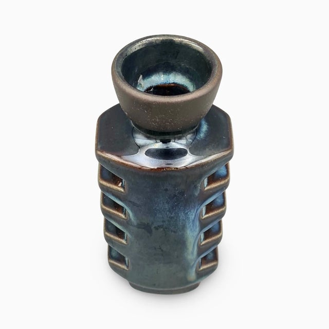 Northern Lights Ceramic Vase by Einar Johansen for Søholm, 1960s For Sale - Image 9 of 18