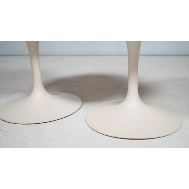 1970s Vintage Knoll International Tulip Stools by Eero Saarinen - a Pair For Sale - Image 9 of 12