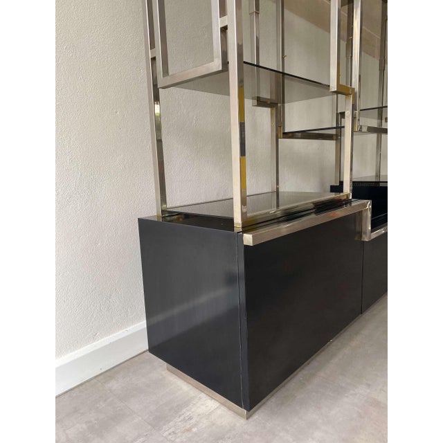 Bookcase attributed to Kim Moltzer, 1970s For Sale - Image 11 of 18