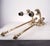 Vintage Brass Candelabra-Style Wall Light in Brass, 1970s For Sale - Image 3 of 4