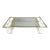 Mid 20th Century Hollywood Regency Faux Bamboo Brass Breakfast in Bed Lap Tray For Sale