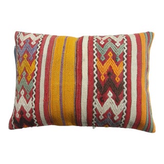 1970s Kilim Rug Pillow Cover For Sale