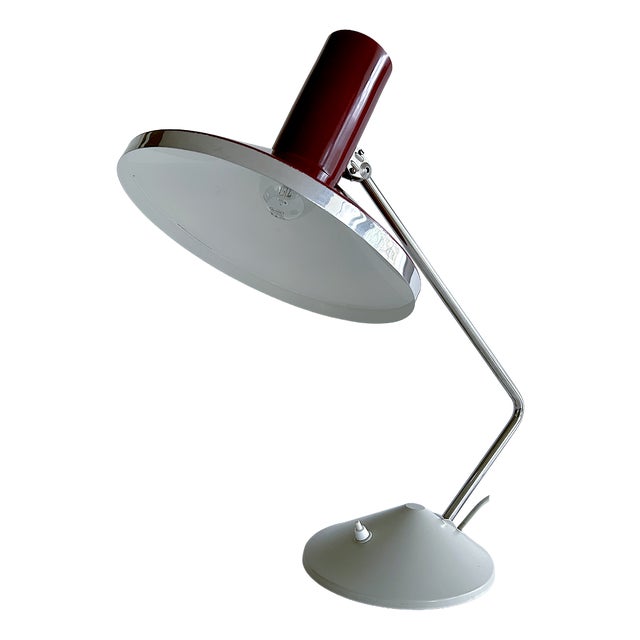 Large Vintage Desk Lamp from Helo, 1960s For Sale