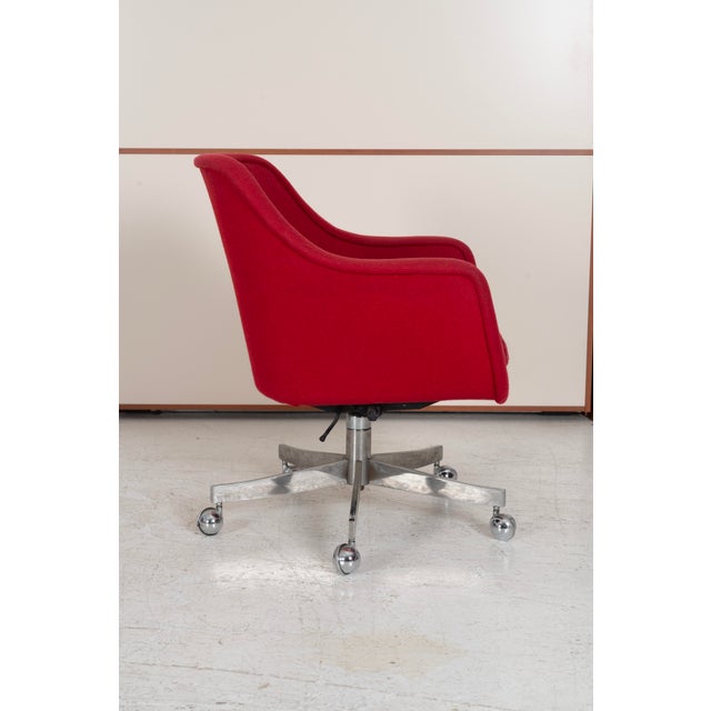 1970s Ward Bennett Desk Chair for Brickel Associates For Sale - Image 5 of 7