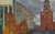 Moscow Landscape Antique Oil Painting Original Soviet Art Ukrainian Artist Sandyrev I. 80-130 1970s For Sale - Image 6 of 6