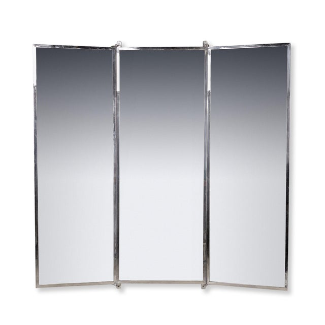 Vintage Italian Wall Mounted Mirror, 1950 For Sale - Image 9 of 9