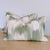 Pierre Frey Pierre Frey La Grandiere in Topiaire Green Lumbar Pillows With Mini Flange- Pair For Sale - Image 4 of 6